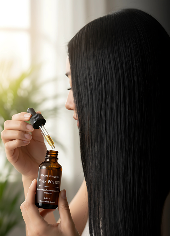 Hair Potion — The tiny bottle that gets people asking “What Do You Use?”