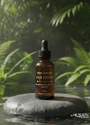 Hair Potion — The tiny bottle that gets people asking “What Do You Use?”